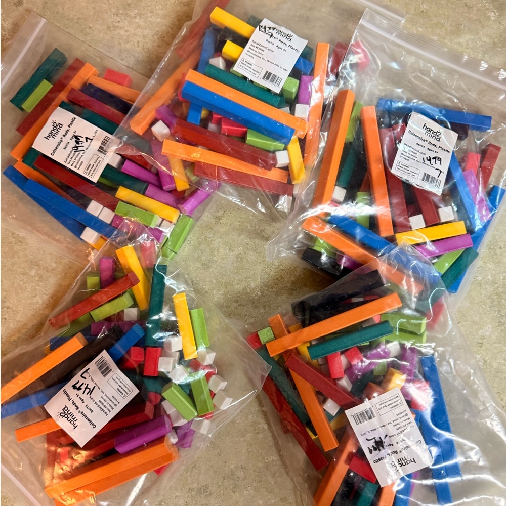 Bring Math To Life with Plastic Cuisenaire® Rods, Starter Set